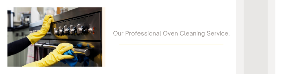 our oven cleaning service